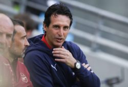 2018 International Champions Cup, Aviva Stadium, Dublin 1/8/2018 Arsenal vs Chelsea Arsenal manager Unai Emery Unai Emery 1/8/2018 PUBLICATIONxNOTxINxUKxIRLxFRAxNZL Copyright: x©INPHO/TommyxDicksonx inpho_01405105