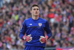 4.07439343 Athletic de Bilbao's player  Kepa Arrizabalaga during  La Liga match between Atletico de Madrid and Athletic de Bilbao  at the Wanda Metropolitano stadium in Madrid, Sauday Feb. 18th 2018.
Cordon Press 
IBL