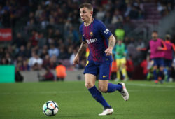 4.07580437 Lucas Digne during the match between FC Barcelona and Villarreal CF, played at the Camp Nou Stadium on 09th May 2018 in Barcelona, Spain.   (Photo by Urbanandsport/NurPhoto/Sipa USA) 
IBL