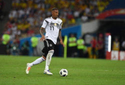 4.07627452 5553128 23.06.2019 Germany's Jerome Boateng controls a ball during the World Cup Group F soccer match between Germany and Sweden at the Fisht stadium, in Sochi, Russia, June 23, 2018. Nina Zotina / Sputnik 
IBL
