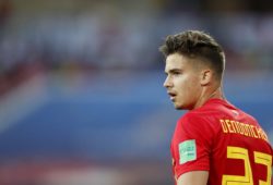 4.07635799 Leander Dendoncker of Belgium during the 2018 FIFA World Cup Russia group G match between England and Belgium at the Kalingrad stadium on June 28, 2018 in Kaliningrad, Russia 
IBL