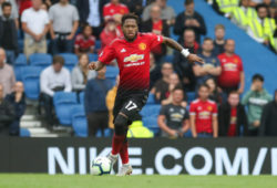 4.07689779 Manchester United Midfielder Fred during the Premier League match between Brighton and Hove Albion and Manchester United at the American Express Community Stadium, Brighton and Hove, England on August 19th, 2018 - Photo Phil Duncan / ProSportsImages / DPPI 
IBL