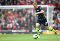 Kevin De Bruyne of Manchester City