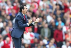 Unai Emery manager of Arsenal