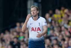 Harry Kane of Spurs shows his frustration during the Premier League match between Watford and Tottenham Hotspur at Vicarage Road, Watford, England on 2 September 2018. PUBLICATIONxNOTxINxUK Copyright: xAndyxRowlandx PMI-2204-0014