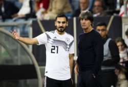 Sinsheim, 09.09.2018 Ilkay Gündogan (Deutschland), Trainer Joachim Löw (Deutschland) Deutschland - Peru *** Sinsheim 09 09 2018 Ilkay Gündogan Germany Coach Joachim Löw Germany Germany Peru