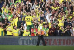 Norwich City v Middlesbrough Sky Bet Championship Norwich City s Teemu Pukki celebrates his side s first goal during the Sky Bet Championship match at Carrow Road, Norwich PUBLICATIONxNOTxINxUK Copyright: xJohnxMarshx FIL-12276-0050