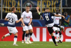 Gol Mauro Icardi Inter Goal 1-1 Milano 18-09-2018 Stadio Giuseppe Meazza Football Calcio Uefa Champions League 2018/2019 Group B FC Internazionale Milano - Tottenham Hotspur Foto Andrea Staccioli / Insidefoto PUBLICATIONxNOTxINxITAxFRAxSUI AndreaxStaccioli