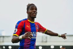 22nd September 2018, Selhurst Park, London, England; EPL Premier League football, Crystal Palace versus Newcastle United; Wilfried Zaha of Crystal Palace complains to the linesman appealing for a foul PUBLICATIONxINxGERxSUIxAUTxHUNxSWExNORxDENxFINxONLY ActionPlus12064612 ShaunxBrooks
