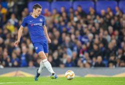 Chelsea defender Andreas Christensen (27) during the Europa League match between Chelsea and MOL Vidi at Stamford Bridge, London