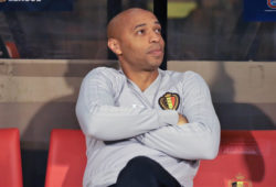 4.07755618 Thierry Henry Coach Adjoint (Belgium) during the UEFA Nations League, League A, Group 2 football match between Belgium and Switzerland on October 12, 2018 at stade Roi Baudouin in Brussels, Belgium - Photo Laurent Lairys / DPPI 
IBL