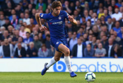 4.07761026 London, England - October 20: 2018
Chelsea's Marcos Alonso
during Premier League between Chelsea and Manchester United at Stamford Bridge stadium , London, England on 20 Oct 2018.
Credit Action Foto Sport (Photo by Action Foto Sport/NurPhoto/Sipa USA) 
IBL