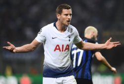 Mg Milano 18/09/2018 - Champions League / Inter-Tottenham / foto Matteo Gribaudi/Image nella foto: Jan Vertonghen PUBLICATIONxNOTxINxITA