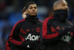 Marcus Rashford of Manchester United ManU during the Premier League match at the Etihad Stadium, Manchester. Picture date 11th November 2018. Picture credit should read: Andrew Yates/Sportimage PUBLICATIONxNOTxINxUK