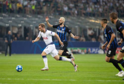 4.07720544 Christian Eriksen of Tottenham during the UEFA Champions League, Group B football match between FC Internazionale and Tottenham Hotspur on September 18, 2018 at San Siro stadium in Milan, Italy - Photo Morgese - Rossini / DPPI 
IBL