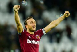 Mark Noble of West Ham United at full time