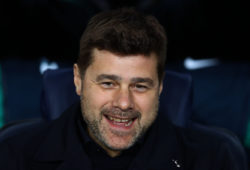 Tottenham Hotspur manager Mauricio Pochettino smiles