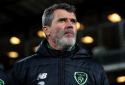 Denmark vs Republic of Ireland. Ireland Assistant Manager Roy Keane