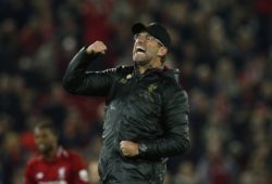 Jurgen Klopp manager of Liverpool celebrates the win during the Premier League match at Anfield Stadium, Liverpool. Picture date 2nd December 2018. Picture credit should read: Andrew Yates/Sportimage PUBLICATIONxNOTxINxUK SPI_061_AY_Liverpool_Everton.jpg