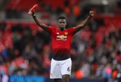 Paul Pogba of Manchester United - Tottenham Hotspur v Manchester United, Premier League, Wembley Stadium, London (Wembley) - 13th January 2019
Editorial Use Only - DataCo restrictions apply