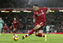 4.07867877 Liverpool defender Nathaniel Clyne during the English championship Premier League football match between Liverpool and Arsenal on December 29, 2018 at Anfield stadium in Liverpool, England - Photo Craig Galloway / ProSportsImages / DPPI 
IBL