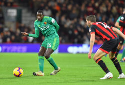 4.07869757 Abdoulaye Doucoure (16) of Watford during the English championship Premier League football match between Bournemouth and Watford on January 2, 2019 at the Vitality Stadium in Bournemouth, England - Photo Graham Hunt / ProSportsImages / DPPI 
IBL