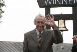 England goalkeeping legend, Gordon Banks during Uttoxeter Races at Uttoxeter Racecourse, Uttoxeter