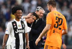 Massimiliano Allegri-Cristiano Ronaldo 
Juventus players celebrate the victory of the italian championship
Torino 20-4-2019 Allianz Stadium Football Serie A 2018/2019 Juventus - Fiorentina
photo Matteo Gribaudi / Image Sport / Insidefoto/Sipa USA