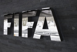 The FIFA logo is pictured on the occasion the FIFA Council meeting at the Home of FIFA in Zurich, Switzerland, Tuesday, Jan. 10. 2017. FIFA will expand the World Cup to 48 teams, adding 16 extra nations to the 2026 tournament which is likely to be held in North America. President Gianni Infantino's favored plan ?Äî for 16 three-team groups with the top two advancing to a round of 32 ?Äî was unanimously approved Tuesday, Jan. 10, 2017 by the FIFA Council. (Ennio Leanza/Keystone via AP)
