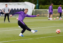 Soccer Football - Champions League Final - Tottenham Hotspur media day - Tottenham Hotspur Training Centre, London, Britain - May 27, 2019   Tottenham's Harry Kane during training   Action Images via Reuters/Matthew Childs X03810