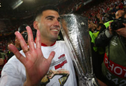 Mandatory Credit: Photo by Philip Oldham/CSM/REX (10266183a)
, 2019, Basel, Switzerland: JOSE ANTONIO REYES, the former Arsenal and Sevilla forward, has died in a traffic accident aged 35. Reyes last played for Spanish second tier side Extremadura, Real Madrid and Atletico Madrid among other sides and the Spain national team, whom he represented at the 2006 World Cup. Details of the car accident are scare. Local reports say the incident took place on the motorway between Utrera and Sevilla. PICTURED: May 18, 2016, Basel, Switzerland: Jose Antonio Reyes of Sevilla celebrates with the cup during the UEFA Europa League Final match at the St. Jakob-Park Stadium
Jose Antonio Reyes 1983-Spanish Footballer, Basel, USA - 01 Jun 2019