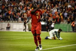 June 11, 2019 - Brussels, Belgium - Belgium's Romelu Lukaku celebrates after scoring the 2-0 goal during a soccer game between Belgian national team the Red Devils and Scotland, Tuesday 11 June 2019 in Brussels, an UEFA Euro 2020 qualification game.