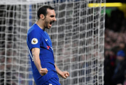 FILE PHOTO: Soccer Football - Premier League - Chelsea vs Crystal Palace - Stamford Bridge, London, Britain - March 10, 2018   Chelsea’s Davide Zappacosta celebrates after Crystal Palace's Martin Kelly scores an own goal and the second for Chelsea   REUTERS/Toby Melville    EDITORIAL USE ONLY. No use with unauthorized audio, video, data, fixture lists, club/league logos or "live" services. Online in-match use limited to 75 images, no video emulation. No use in betting, games or single club/league/player publications.  Please contact your account representative for further details./File Photo  X90004