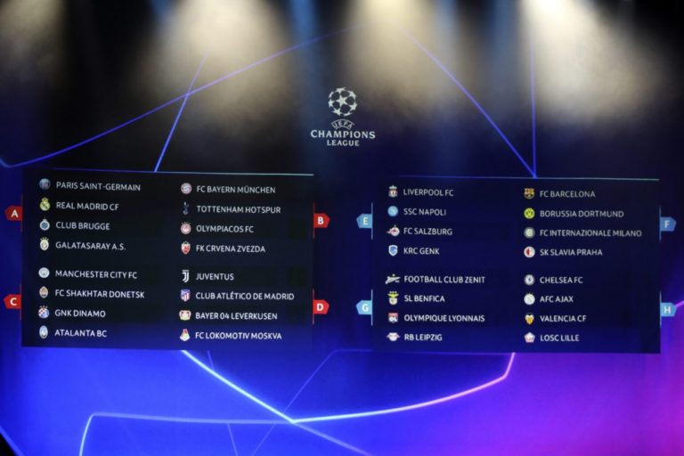 Monaco Soccer Champions League Draw