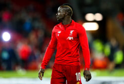 Editorial use only
Mandatory Credit: Photo by Robbie Stephenson/JMP/Shutterstock (10434403cv)
Sadio Mane of Liverpool
Liverpool v Red Bull Salzburg, UK - 02 Oct 2019