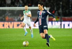 January 9, 2020, Paris, Ile-de-France (region, France: Edinson Roberto Cavani during the 1/4 League Cup Final Paris Saint Germain (PSG) and AS St Etienne at the Parc des Princes stadium on Wednesday January 8, 2020 in Paris, France.