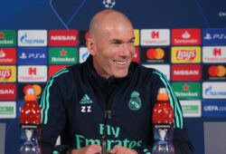 Mandatory Credit: Photo by Shutterstock (10566832y)
Zinedine Zidane, head coach of Real Madrid CF, before the match between Real Madrid and Manchester City
Real Madrid press conference, UEFA Champions League Football, Ciudad Real Madrid, Spain - 25 Feb 2020