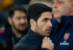 Editorial use only
Mandatory Credit: Photo by Elli Birch/IPS/Shutterstock (10569005an)
Arsenal Manager Mikel Arteta before Kick Off
Arsenal v Olympiacos FC, Europa League, Round of 32, Leg 2/2, Football, The Emirates Stadium, London, UK - 27 Feb 2020