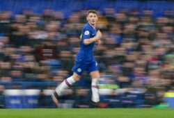 EDITORIAL USE ONLY No use with unauthorised audio, video, data, fixture lists, club/league logos or "live" services. Online in-match use limited to 120 images, no video emulation. No use in betting, games or single club/league/player publications.
Mandatory Credit: Photo by Shutterstock (10575972bb)
Billy Gilmour of Chelsea  Dave Shopland /Shutterstock
Chelsea v Everton, Premier League, Football, Stamford Bridge, London, UK - 08 Mar 2020