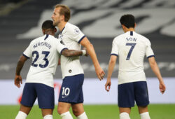 June 23, 2020, London, United Kingdom: Harry Kane of Tottenham celebrates scoring the second goal during the Premier League match at the Tottenham Hotspur Stadium, London. Picture date: 23rd June 2020. Picture credit should read: David Klein/Sportimage.