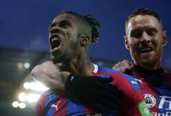 January 18, 2020, Manchester, United Kingdom: Wilfried Zaha of Crystal Palace celebrates scoring their second goal during the Premier League match at the Etihad Stadium, Manchester. Picture date: 18th January 2020. Picture credit should read: Andrew Yates/Sportimage.
18 Jan 2020
Pictured: January 18, 2020, Manchester, United Kingdom: Wilfried Zaha of Crystal Palace celebrates scoring their second goal during the Premier League match at the Etihad Stadium, Manchester. Picture date: 18th January 2020. Picture credit should read: Andrew Yates/Sportimage.
Photo credit: ZUMAPRESS.com / MEGA

TheMegaAgency.com
+1 888 505 6342