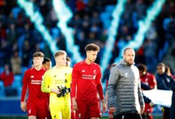 Editorial Use Only
Mandatory Credit: Photo by Lynne Cameron for The FA/REX (10218737g)
Liverpool team take to the pitch
Manchester City u18 v Liverpool u18, FA Youth Cup Final football match, Academy Stadium, Manchester, UK - 25 Apr 2019