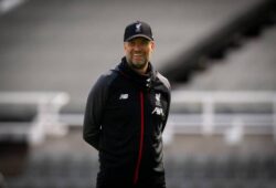 Liverpool manager Jurgen Klopp during the Premier League match between Newcastle United and Liverpool Football Stadiums around remain empty due to the Covid-19 Pandemic as Government social distancing laws prohibit supporters inside venues resulting in all fixtures being played behind closed doors until further notice at St. James s Park, Newcastle, England on 26 July 2020. PUBLICATIONxNOTxINxUK Copyright: xAndyxRowlandx PMI-3546-0006