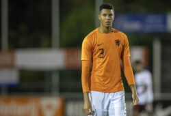 Õs GRAVENZANDE, 19-11-2019 , Sportpark Juliana stadium , Friendly match Netherlands O19 vs Mexico O19, season 2019 / 2020.Oranje O19 player Xavier Mbuyamba  during the match Oranje O19 vs Mexico O19 (Photo by Pro Shots/Sipa USA)