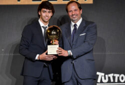The Award as the best Under-21 in Europe by Tuttosport
Joao Felix, of Atletico de Madrid, Golden Boy 2019. Turin, Italy, 16 Dic 2019.  (Photo by pressinphoto/Sipa USA)
