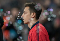 Mesut Özil of Arsenal during the Premier League match between West Ham United and Arsenal at the Olympic Park, London, England on 9 December 2019. PUBLICATIONxNOTxINxUK Copyright: xAndyxRowlandx PMI-3242-0009
